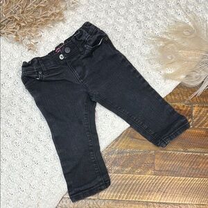 (5for$10) The Children’s Place Black Baby Jeans 12-18m